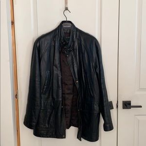 Men’s Black leather Jacket